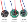 1Pc 3W LED Driver 17Mm/20Mm DC3.7V 1 Mode 5 Mode LED Flashlight Driver