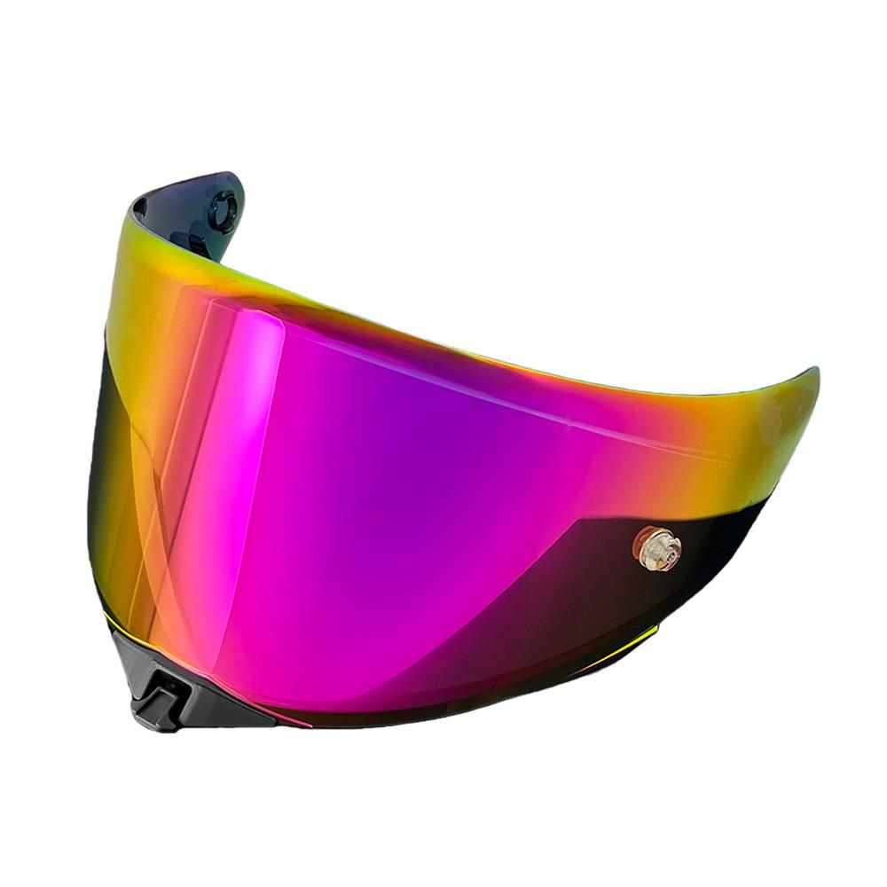 TT REVO High-Def Electroplated Lens for Day/Night Use with UV Protection – Fits TT REVO Motorcycle Helmet.