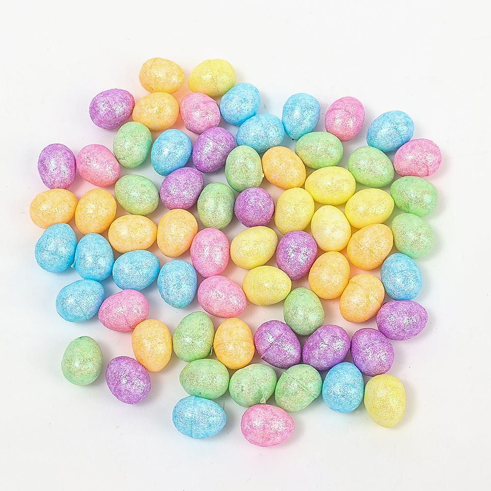 80 шт. пасхальная имитация маленьких птичьих яиц