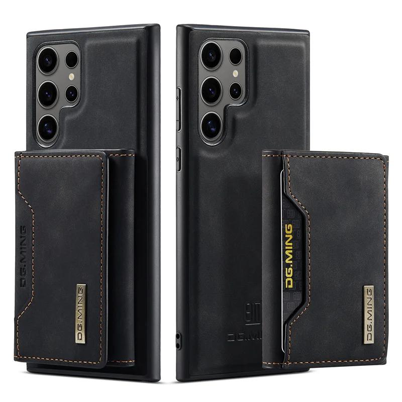 Съемный чехол-кошелек 2 в 1 с держателем для карт для Samsung Galaxy S25 Ultra S22 Plus S24 S23 FE A54 A16 A56 A55 A35 A36