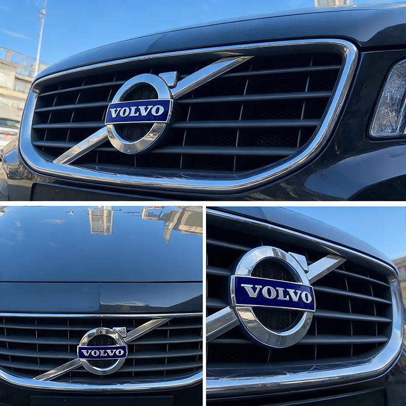 Наклейка на решетку радиатора и руль с логотипом для автомобилей Volvo Rdesign Polestar AWD V50 S60 XC60 S40 XC40 XC90