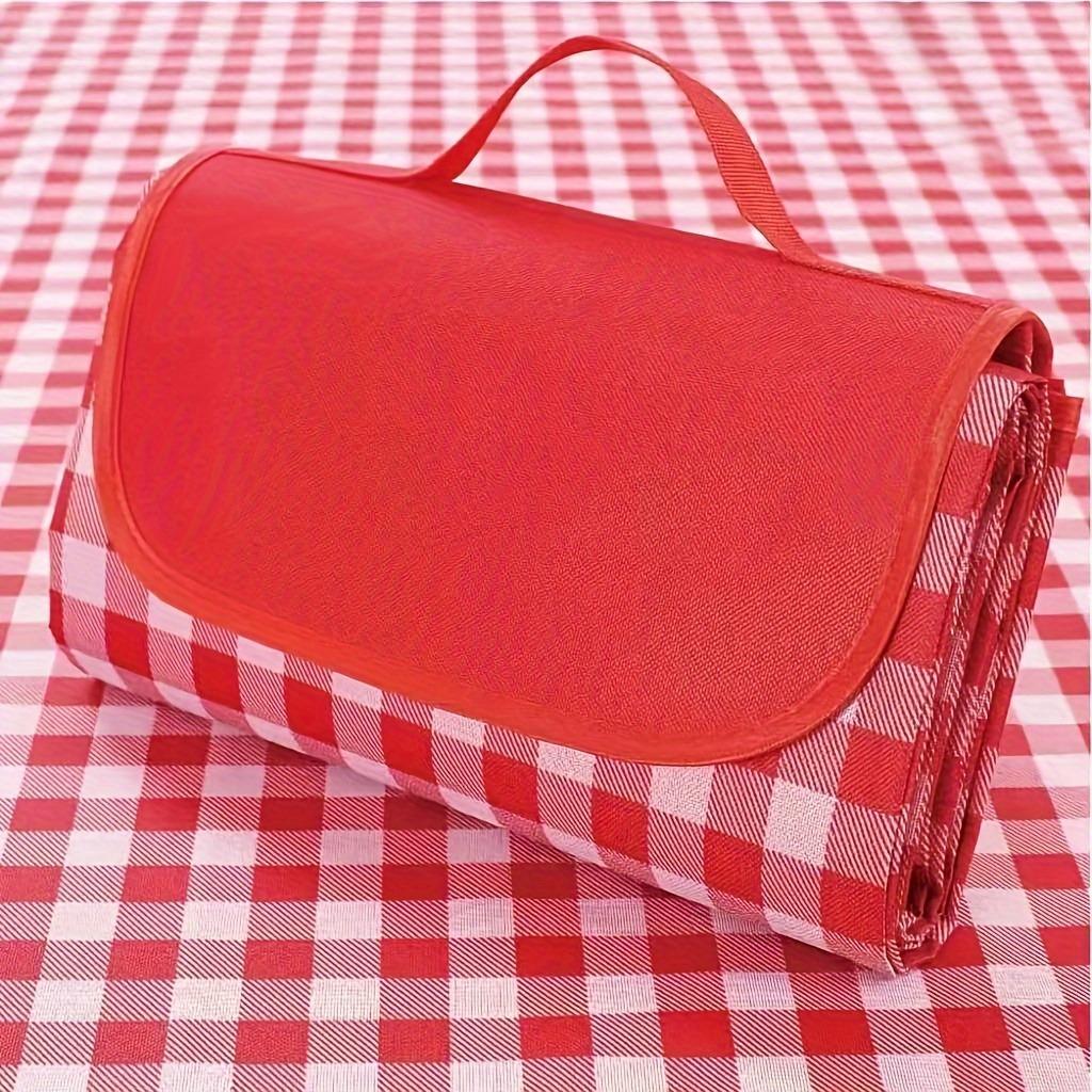 Очень большой водонепроницаемый коврик для пикника - песчанонепроницаемое, переносное уличное одеяло для пляжа, барбекю, парка и семейного отдыха - прочная полиэстеровая подкладка