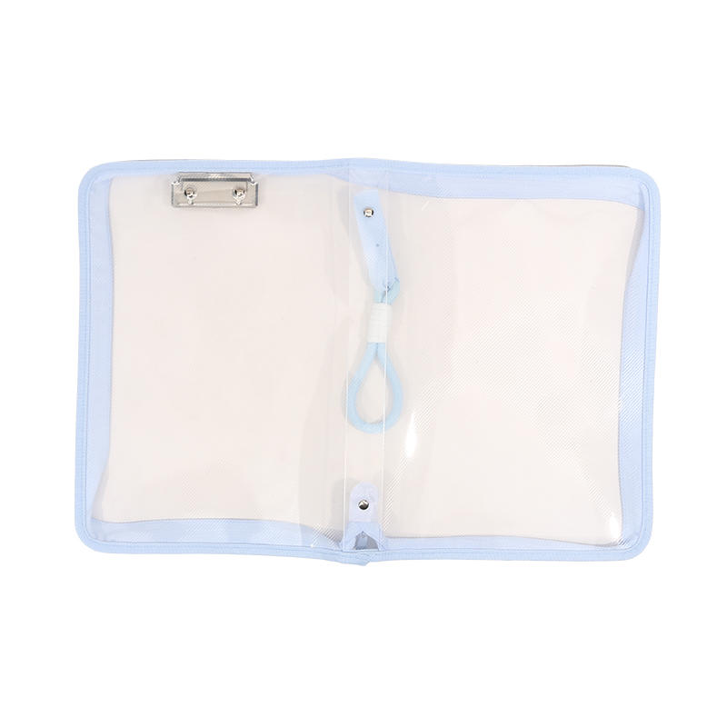 A4 Mesh Zipper Stationery Bag Portable Organizer Folder School Office Supplies Storage Pouch With Handles Large Capacity