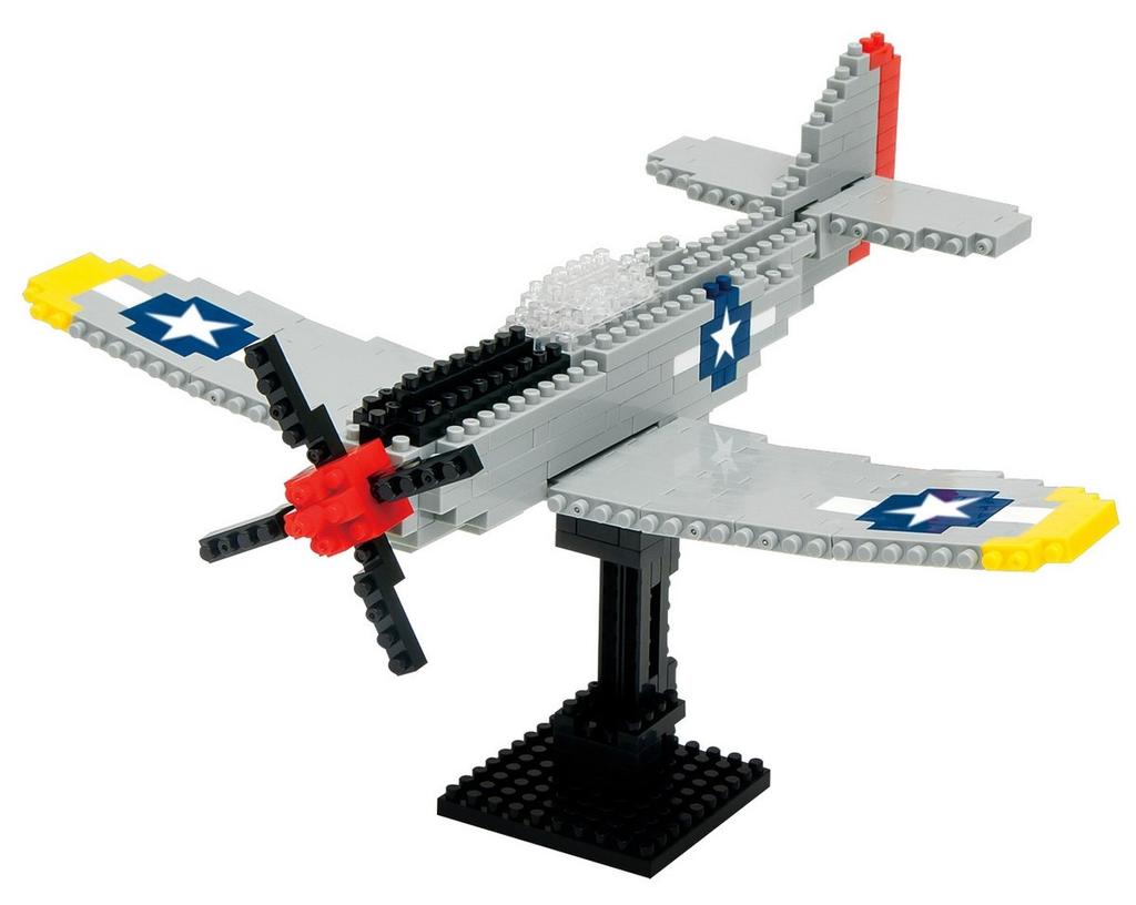 nanoblock Mustang P-51
