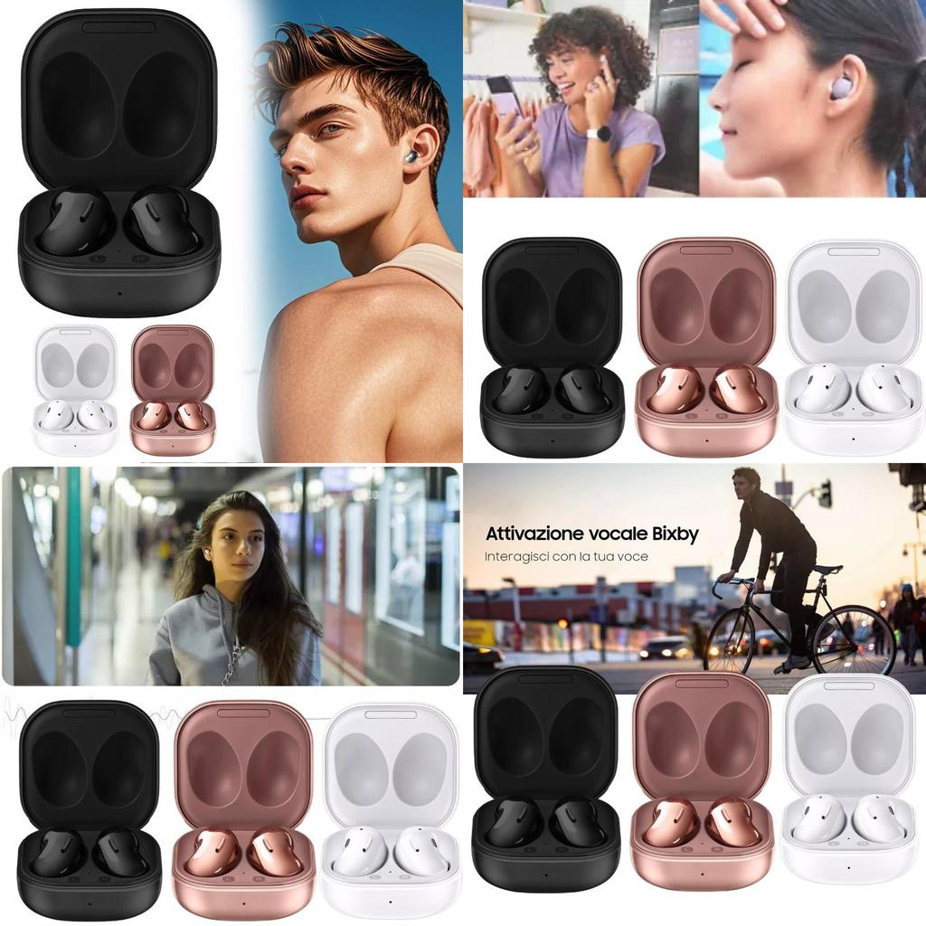 Премиальные TWS-наушники Galaxy Buds Live с Bluetooth 5.0 и беспроводной зарядкой R180