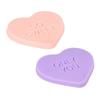 3D Rubber Stickers - ARTEMIO - Heart - Pink - Child - Mixed