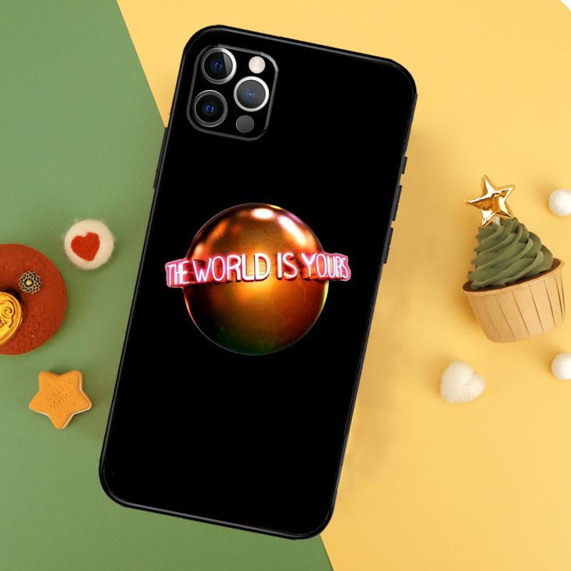 Чехол для телефона Scarface The World Is Yours для iPhone 17 17Air 16 15 14 13 11 12 Pro Max 12 13 Mini 16E Ударопрочный чехол