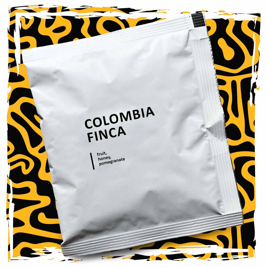 Drip bag kawa cafeiere colombia finca la racaurte honey granda, 8 szt