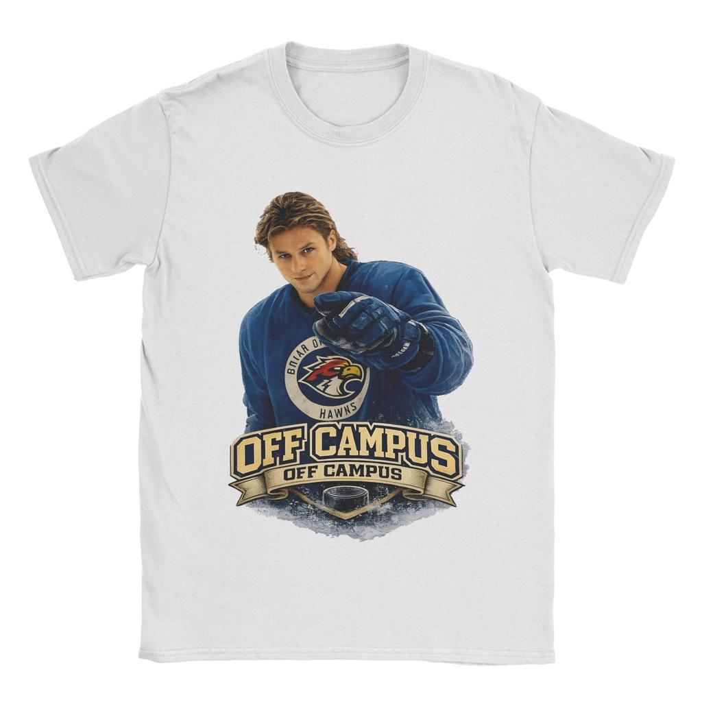 Unisex Unisexs Off Campus T Shirt Pure Cotton Clothing Novelty Short Sleeve Crewneck Tee Shirt Plus Size Tshirt