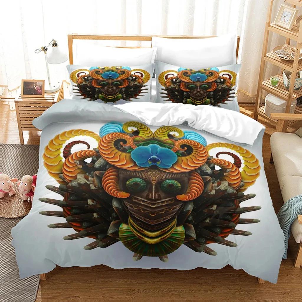 Постельное белье Статуя Свободы Современное искусство Пододеяльник размера кинг/квин Подростки Взрослые Креативная мода Поп Полиэстер Покрывало