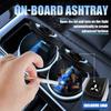 Portable Car Ashtray LED Light Cup Holder Styling Accessory for Mitsubishi Pajero Sport ASX Lancer L200 Attrage Xpander Eclipse