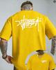 Y2k Punk Fashion Black Crew Neck Tshirt Minimal Graffiti Logo Breathable Hot Top For Popular Edgy Dark Street Fan Outfits