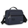 Мужская деловая наплечная сумка с защитой от кражи - Прочный офисный портфель с множеством карманов на молнии