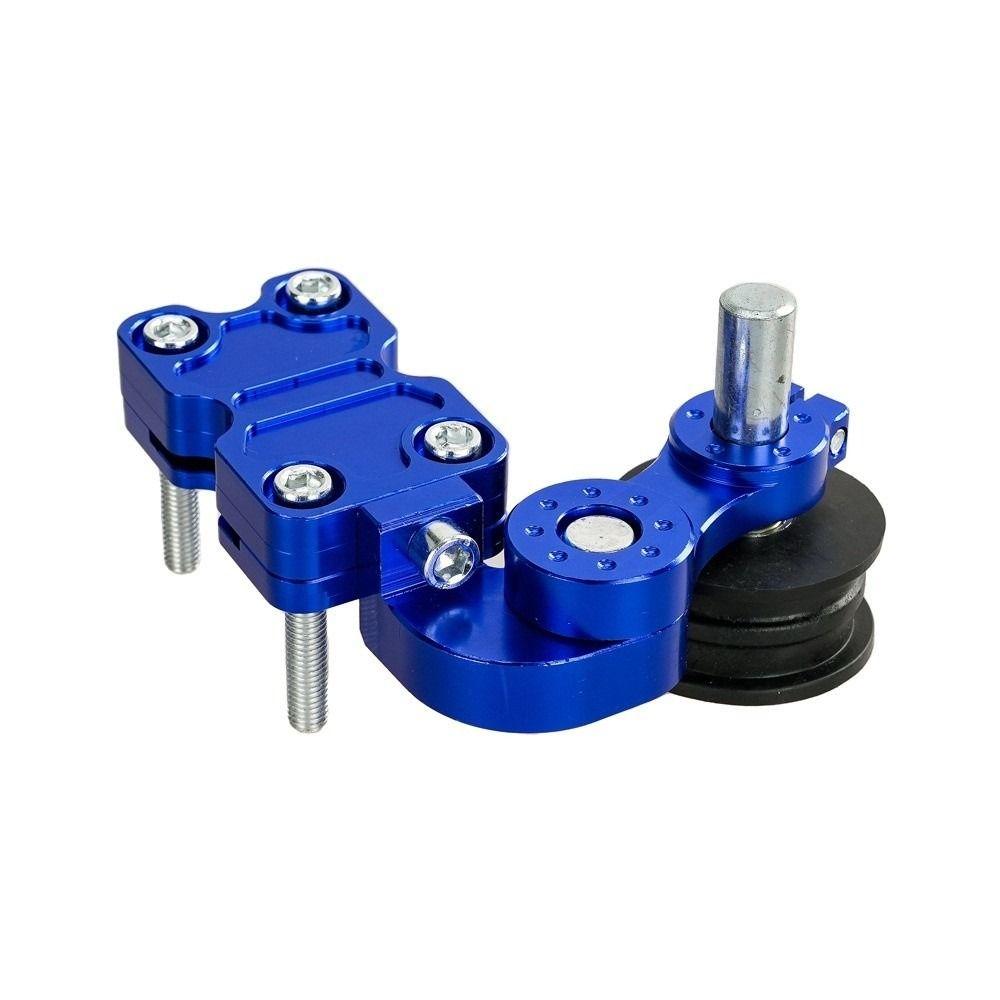 Aluminum Alloy Motorcycle Chain Adjuster Motorbike Roller Tightener Motorcycle Parts Modification