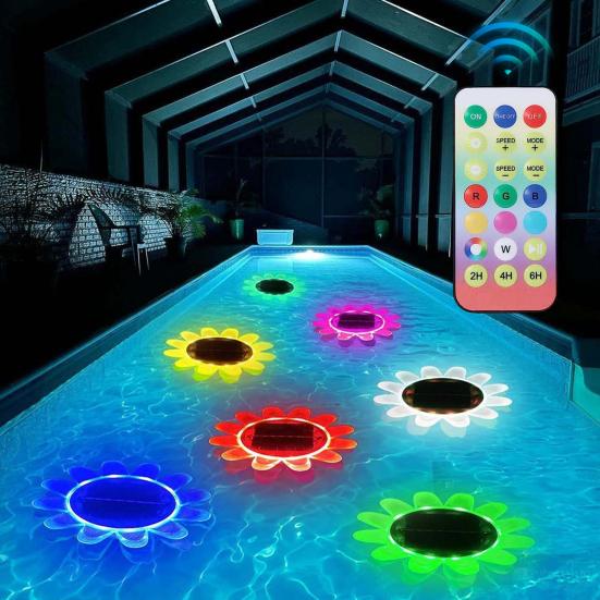 Submersible Pool Lights Remote Control Stable Connection Long Control Distance Compact Portable LED Light Controller