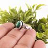 Malachite Gemstone Ring Jewelry, 925 Solid Sterling Silver Ring Jewelry, Handmade Artisan Jewelry For Wedding Gift