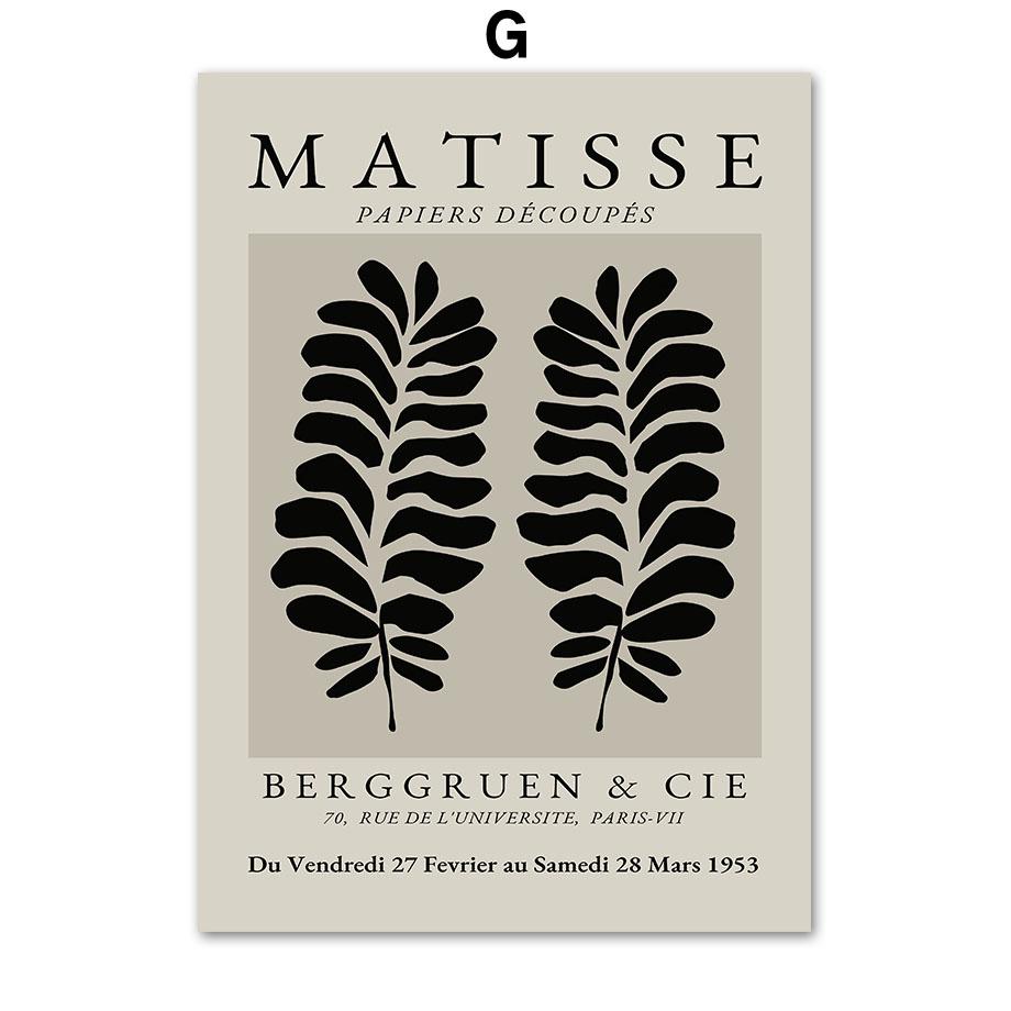 Девушка пустыня Анри Матисс коралловый цветок геометрические постеры и принты настенная живопись на холсте для гостиной декоративные картины
