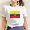 Эквадорская футболка Унисекс Винтаж Харадзюку 90-е 2000-е Графические футболки Гранж Топы Футболка Унисекс FeUnisex