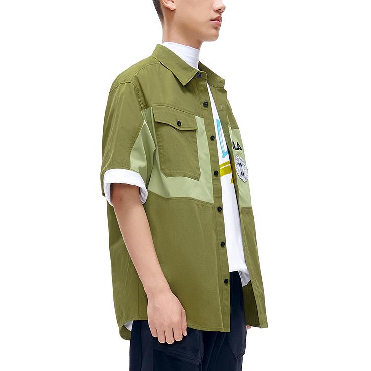 FILA FUSION TOKYO STUDIO Shirt Men's California Green T11M216401FKK