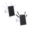 Solar WiFi 6 Extender IP66 Water Proof Solar Wifi Extender Signal Booster 18000 MAh Battery with SIM Card Slot for Camping RVs