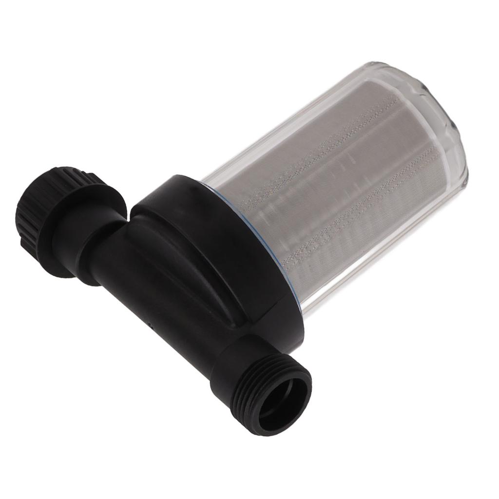 G3/4 Садовый шланг Фильтр Фильтр Водяной насос Фильтр Сетчатый фильтр из нержавеющей стали Прозрачный дизайн