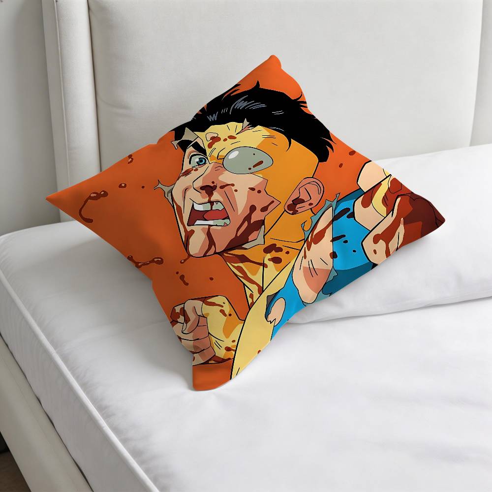 IInvincible Mark Conquest Decorative Square Pillow Cover Modern Cushion Case for Living Room Bedroom