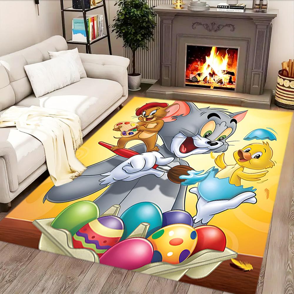 Tom And Jerry Adventure for Living Room rug, Bedroom, Study Room, Hallway Decoration, Perfect for Home Decoration or Holiday Gifts