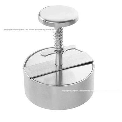 Пресс-форма для гамбургеров из нержавеющей стали для толстых котлет и рисовых шариков - Ручной кухонный инструмент