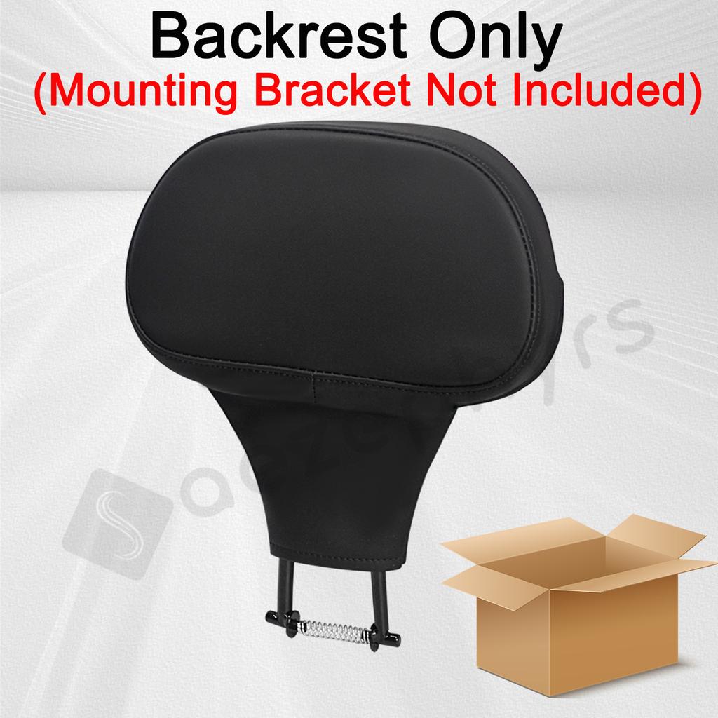 Motorcycle Driver Backrest Pad Mounting Kit Adjustable Detachable for Harley Touring CVO Electra Street Glide Road King 09-25