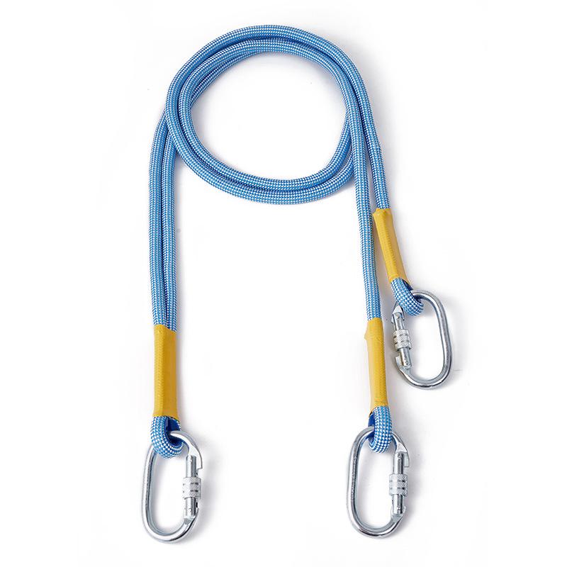 Safety Extension Rope with Hooks for High-Altitude Outdoor Work