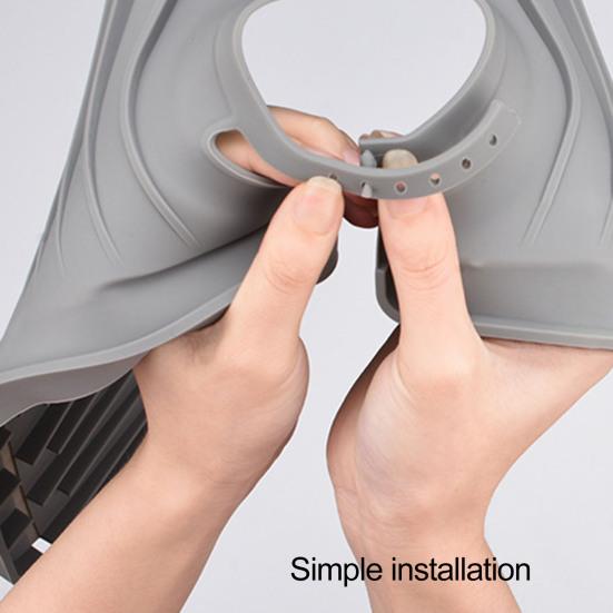 Faucet Drain Pad Easy Installation Convenient Silicone Sink Faucet Drip Catcher Tray for Home Kitchen