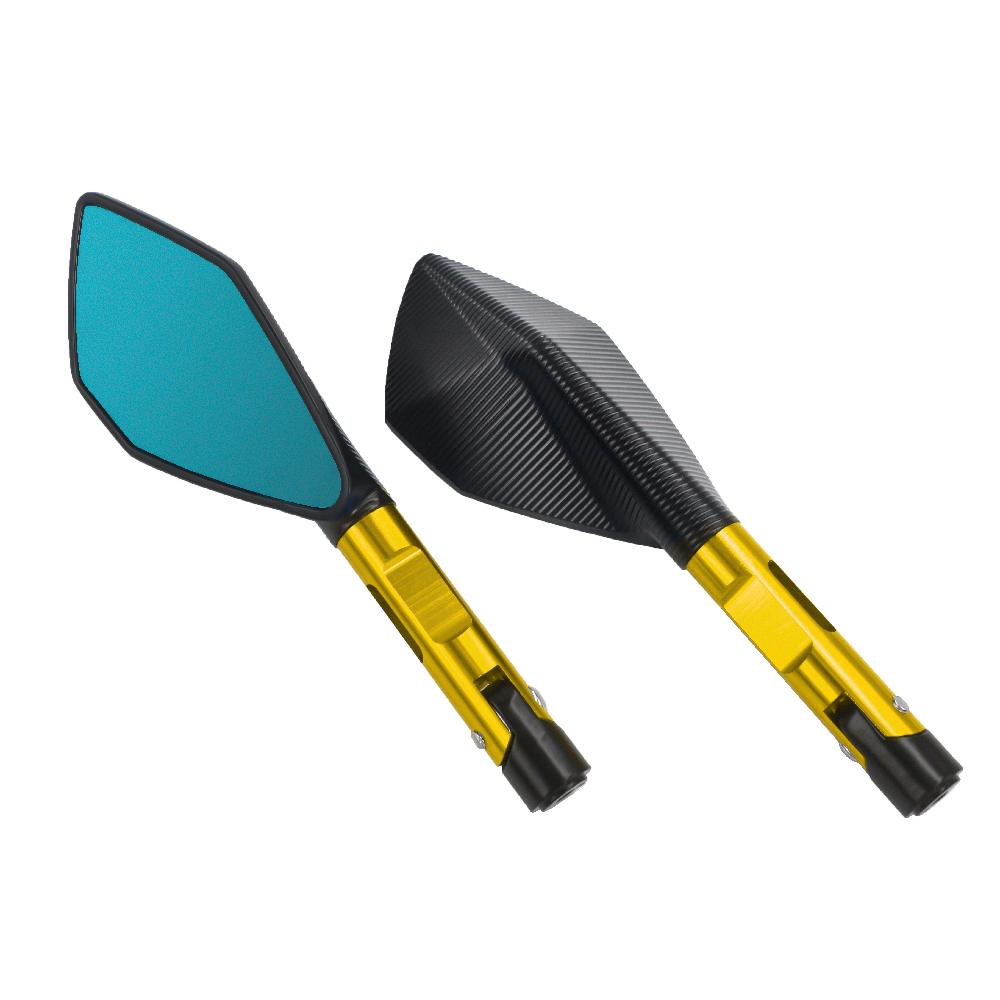 Аксессуары для мотоциклов, алюминиевые зеркала заднего вида, боковое зеркало для YAMAHA MT07 MT09, для Honda CB650F, для Kawasaki Z900