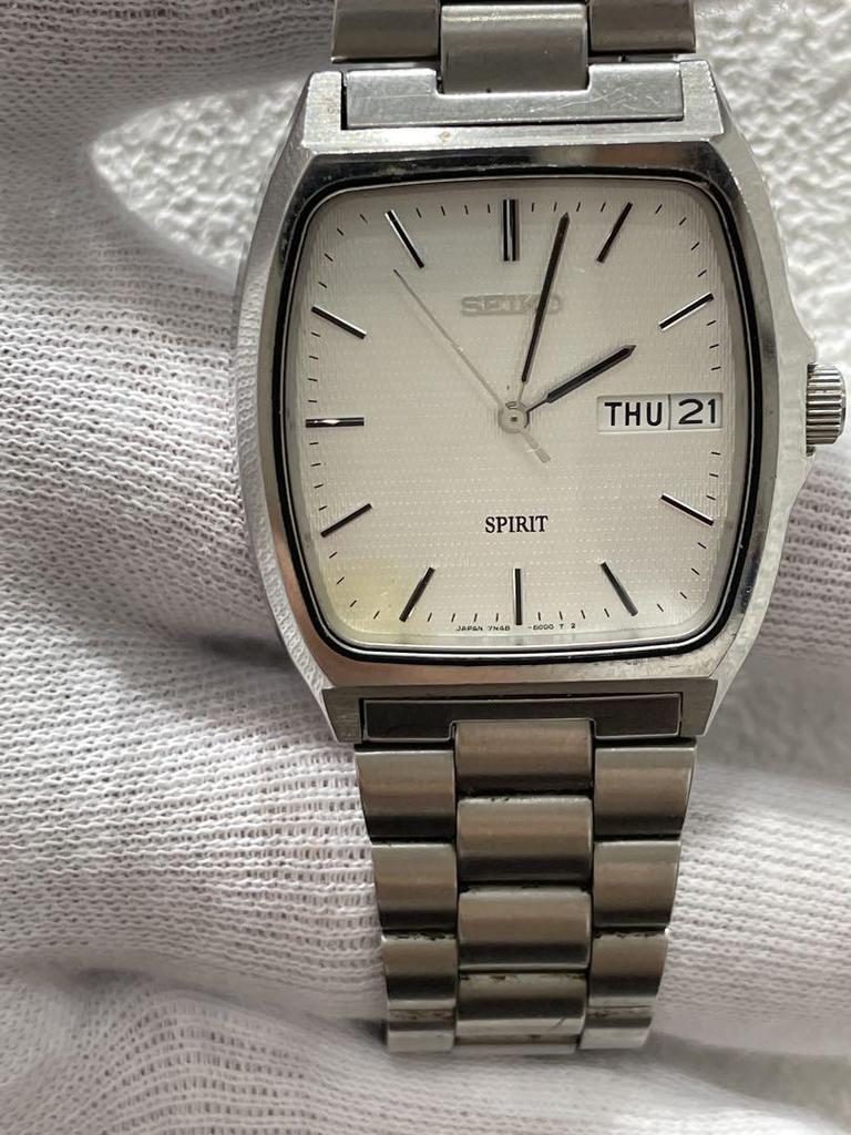 [USED] SEIKO SPIRIT Silver Watch