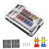 12 Circuit Fuse Block, Fuse Box Fit for Marine Automotive Car Vehicle
