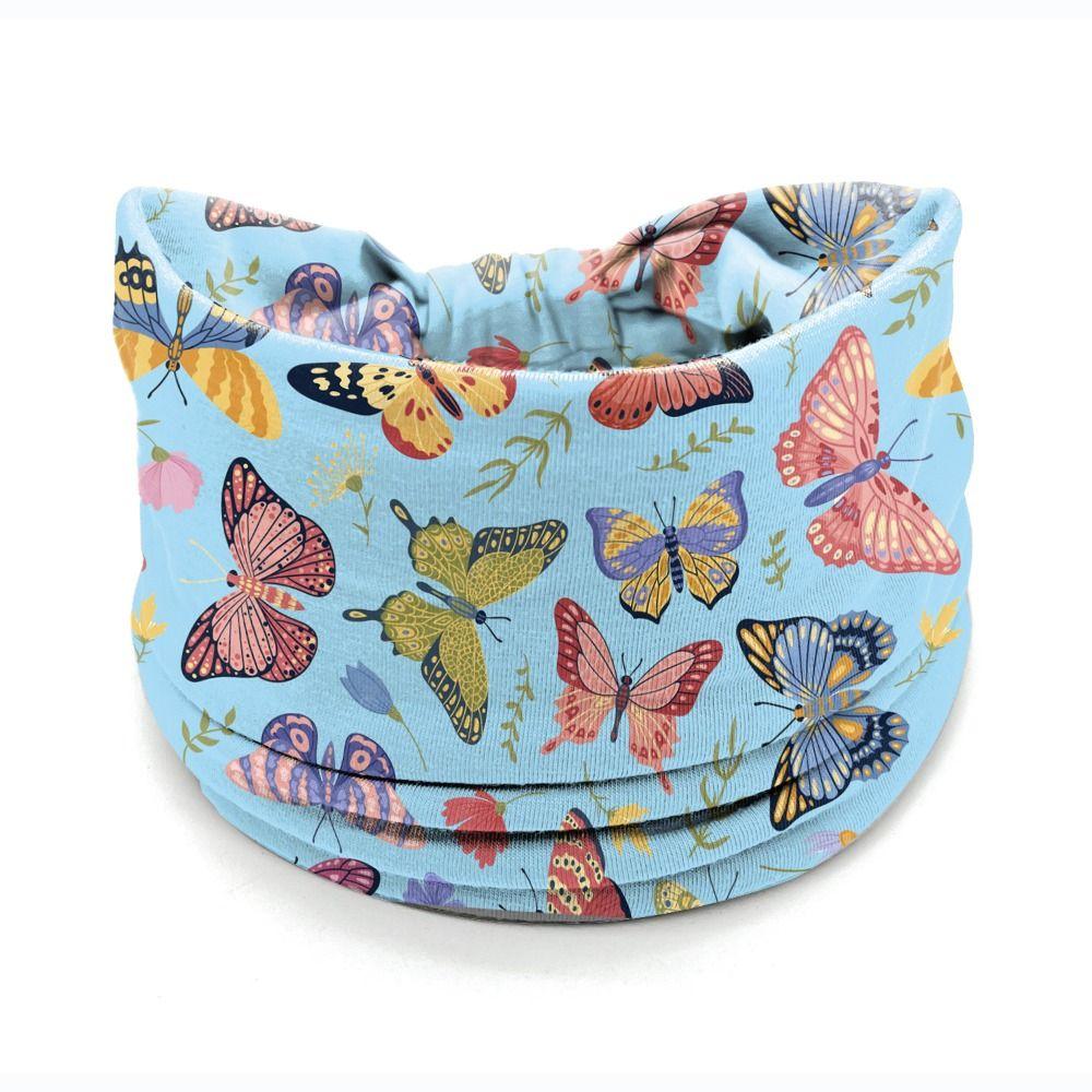 Elastic Turban Boho Printed Headscarf New Hair Scarf  Girls