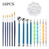 16-piece Mandala Tools Set for Rock Painting & Polymer Clay