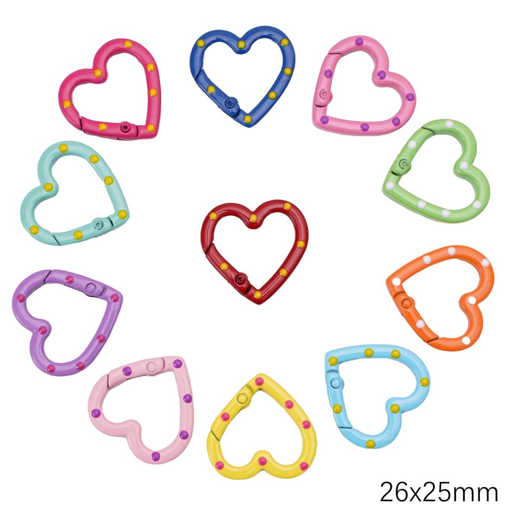 5-100 шт. Сплав Окрашенный спреем Брелок Брелок Карабин Кольцо для ключей Для DIY Ювелирных изделий Ключи Кошельки Украшения