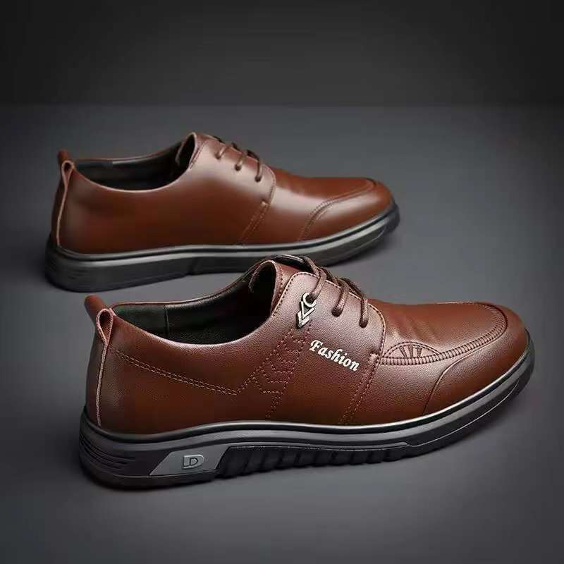 Модные новые черные классические простые мужские туфли, легкие и удобные повседневные туфли, нескользящие кроссовки для бега и спорта