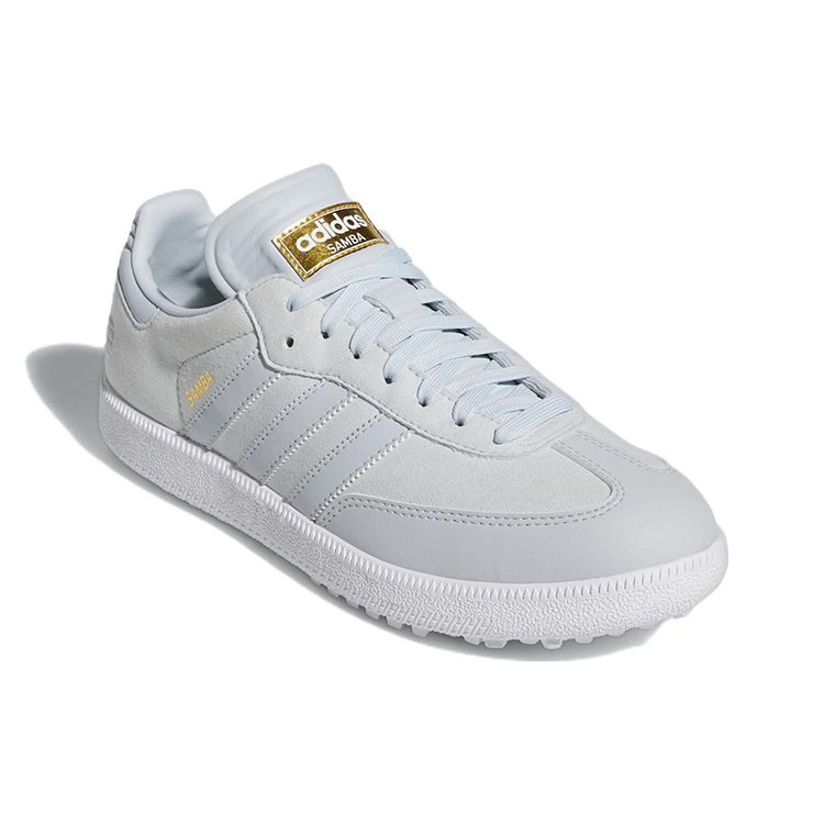 Adidas Кроссовки унисекс Samba Spikeless Golf SE Halo Blue Cloud-White HP7876