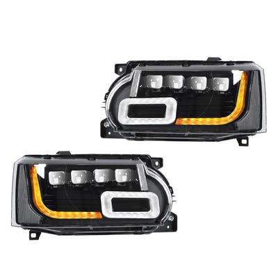 Полностью светодиодные матричные фары Проектор Замена для Land Rover Range Rover Vogue L322 Фейслифт 2010-2012 LHD