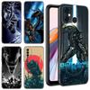 Alien Predator Black Phone Case For Xiaomi Redmi 11 Prime 11A 12C 13C A1 A2 Plus 12 4G 10 5G 8A 9A 10A 9C 10C 9i 12R Note 9T