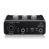 Behringer 2-Input, 2-Output USB Audio Interface, Black, 1-Channel UM2 U-PHORIA