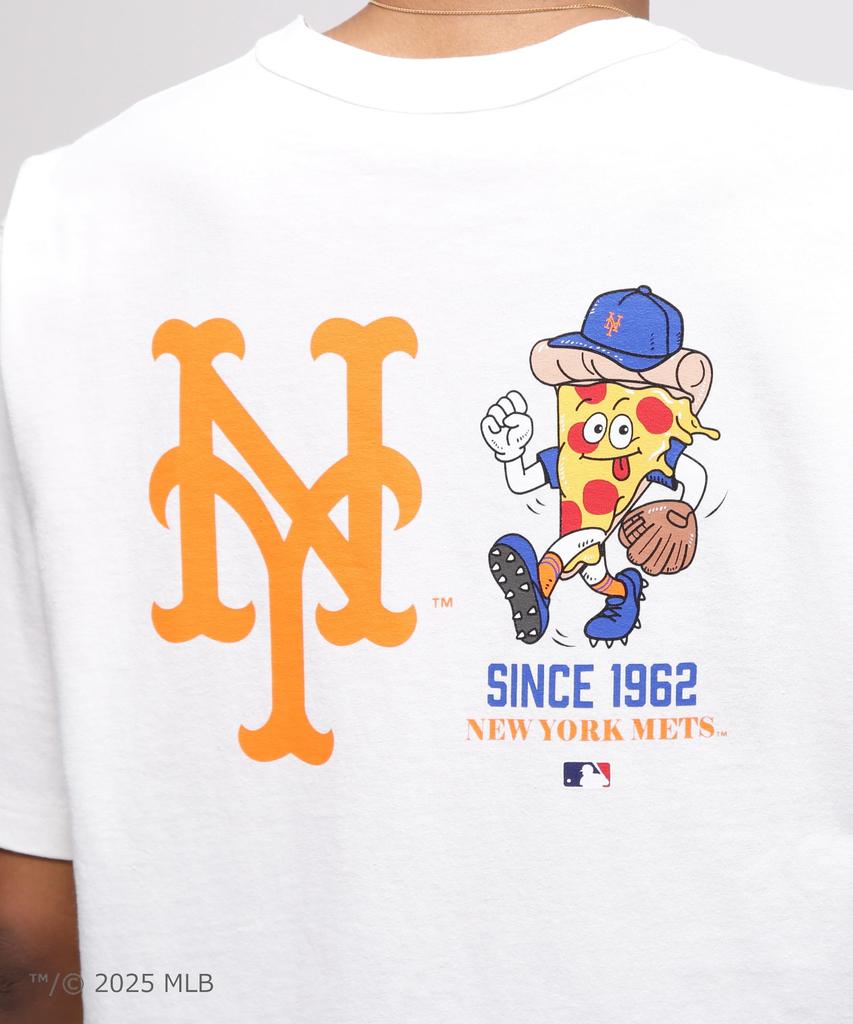 AVIREX Футболка New Era New York Size Met's, мужская, M, 030, белая, 783-5234011