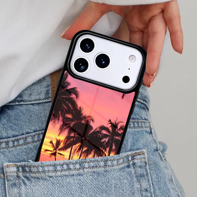 ЧЕХОЛ ДЛЯ ТЕЛЕФОНА CALIFORNIAN PALM TREES для iPhone 16e 15 14 13 12 17 Pro Max Plus Air 17pro Чехол Coque