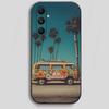Retro Bus Road Trip Phone Case for Samsung Galaxy A73,23,53,33,24,72,22,52,32,54,A34 Soft Cover