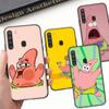 PB5 Patrick Star Black Sofe Case for Samsung Note 20 Lite S24 Ultra S23 A03 A05 A06 A11 A71 A15 A16 A13 A24 A25 A33 A52 A53 A50 M55 M35 Plus