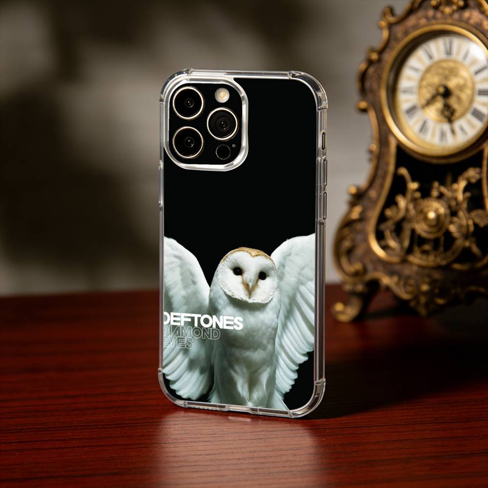 Чехол для телефона R-Rock Band D-Deftones Для iPhone17,16,15,14,13Pro Max,us,Мягкий силиконовый прозрачный чехол