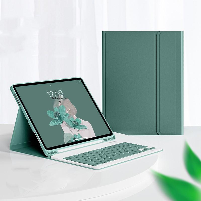 Защитный чехол-клавиатура для планшета iPad Air 11 и Pro 11 2024 года — комплект из клавиатуры Bluetooth и чехла для клавиатуры 10,2".
