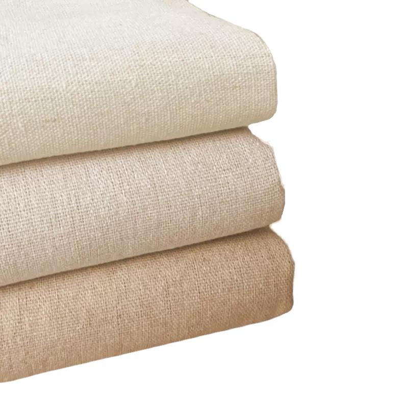 150x200см/150x50см Хлопково-льняная тканая ткань для практики вышивки, штор, украшения столов, ткань ручной работы DIY