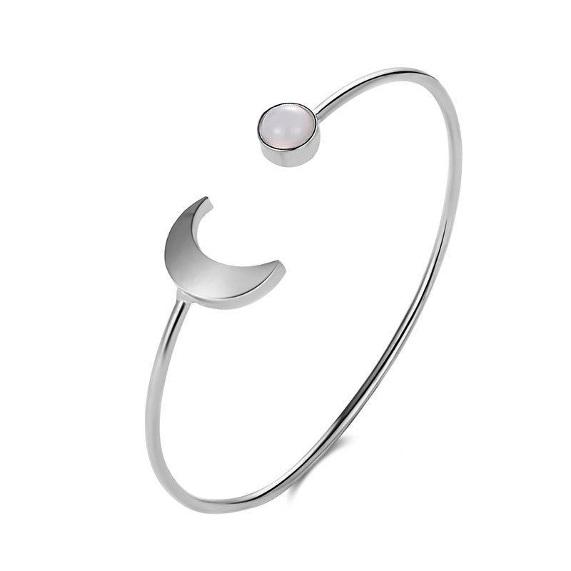 Модный браслет цвета луны и солнца, браслет со звездами и солнцем, индивидуальные женские аксессуары AVE